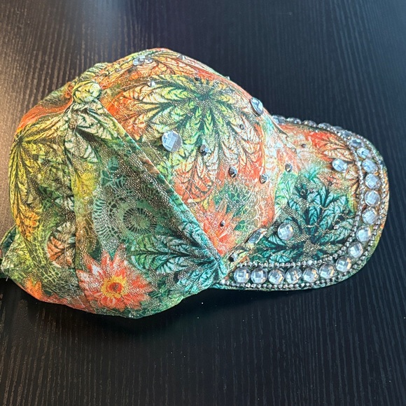 Colorful Diamond Baseball Cap - Picture 2 of 12